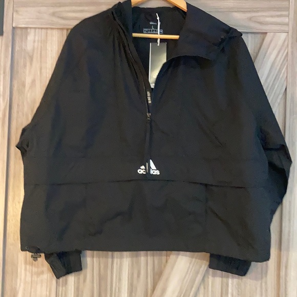 adidas Jackets & Blazers - NWT Adidas wind jacket water repellent